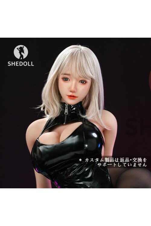 SHEDOLL 楚琳 暗夜魅影·163cm巨乳H杯｜乳膠戰衣×鞭梢輕顫｜霓虹下的支配女王（可動下巴/加熱通道/私處定制）